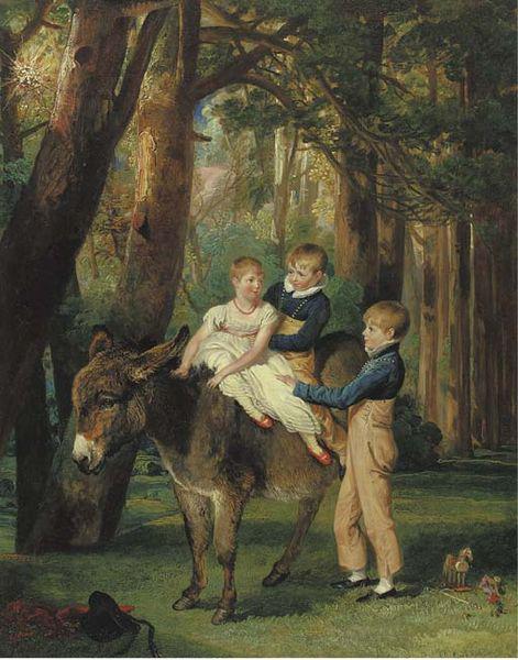 James Ward The Levett Children